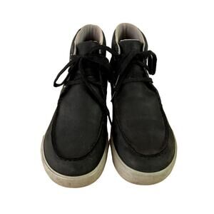 Keen Men's Timmons Chukka Boots 13 Black Soft Leather Lace Up Moc Toe Lace Up
